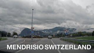 MENDRISIO SWITZERLAND DRIVING TOUR IN 4K [upl. by Yendys]