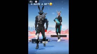 Hi Do You Have Boyfriend 😂 Free Fire Funny video ffshorts shorts freefirefunny freefire [upl. by Liris344]