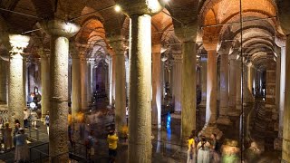 Stunning underground cistern draws tens of thousands of tourists a day in Istanbul [upl. by Noremmac150]