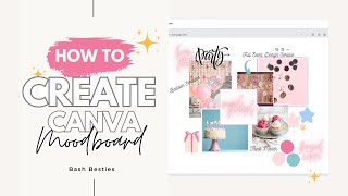 How to make a CANVA Moodboard for your event business or mockups [upl. by Desmund]