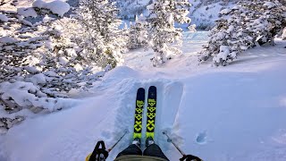 Skiing The Steepest Runs At Solitude [upl. by Ellatsyrc]