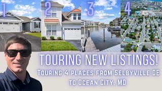 Touring Coastal Real Estate Selbyville Delaware vs Ocean City Marylandquot [upl. by Lareneg]