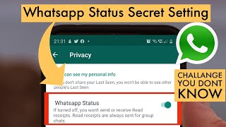 How to view WhatsApp Status without letting them Know  Hide Viewed By in WhatsApp [upl. by Haiasi]