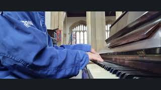 playing an old piano at church [upl. by Melonie]