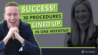 Success 30 Procedures Lined Up In 1 Weekend [upl. by Jori]