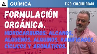 FORMULACiÓN ORGÁNICA HIDROCARBUROS CÍCLICOS CON DOBLES Y TRIPLES ENLACES [upl. by Hildie]