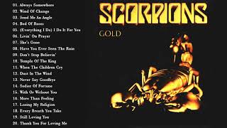 Scorpions Gold  The Best Of Scorpions  Scorpions Greatest Hits Full Album [upl. by Letitia]