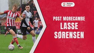 Lasse Sorensen post Morecambe [upl. by Suzette466]