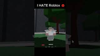 I HATE ROBLOX 😡 robloxmemes shorts [upl. by Sakovich]