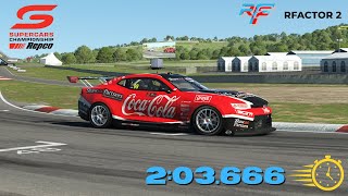 rFactor 2  FVR 2023 Gen 3 V8 Supercar  Bathurst Hotlap  203666 [upl. by Hnaht]