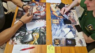 Ashraf Alì vs Jacopo Zuccatelli King of Deckbuilding Vol1  Round 1 [upl. by Hadeehsar]