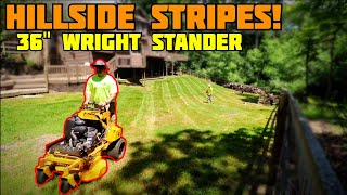 WRIGHT Stander Intensity vs HILLS Mowing vlog [upl. by Grimbald983]