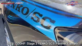 2024 Stage 3 1500HP YENKOSC® Panther Camaro [upl. by Enia672]