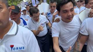 LIVE Yorme Isko Moreno Domagoso and Chi Atienza arrive at Arroceros Forest Park  Oct 8 2024 [upl. by Blen]