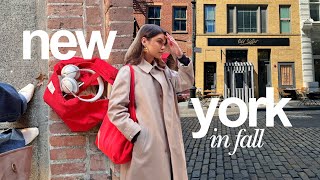 New York City Fall Vlog chopping my hair [upl. by Nnaeel]