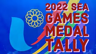 31st Southeast Asian Games 2022 Medal Tally [upl. by Castora]