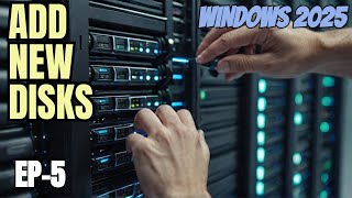 Disk Management Guide to Adding New Disks on Windows Server 2025 [upl. by Runstadler556]