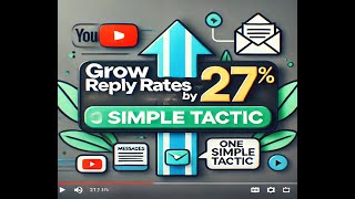 Boost Email Reply Rates by 27  One Tactic [upl. by Aiouqahs]