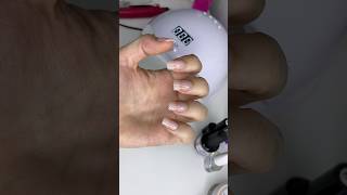 Fazendo UNHAS de gel sozinha EM CASA alongamentodeunha [upl. by Ydda28]