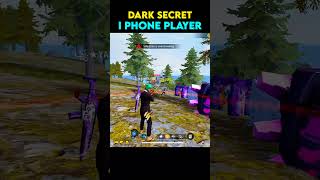 Dark Secret of iPhone Player 😍 shorts youtubeshorts freefireshorts [upl. by Ontina961]