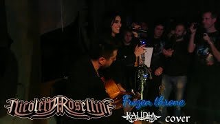 Nicoletta Rosellini  Frozen throne Kalidia song acoustic live [upl. by Yotal]