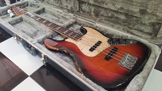 Fender Jazz Bass JB75 Reissue Japan 1993 upgrade [upl. by Anaoy]