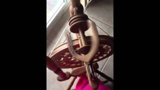 New to me Kromski Mazurka spinning wheel [upl. by Youngman519]