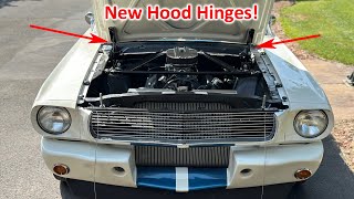 How to Install New Hood Hinges [upl. by Ahsemik482]