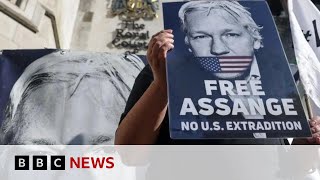 Wikileaks founder Julian Assange wins right to challenge US extradition  BBC News [upl. by Lasiaf925]