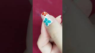 Flower Nail Art Design for Beginners nails naildesigns nailhouse nailartdesigns newnails [upl. by Fillbert]