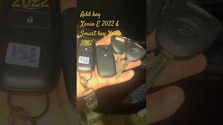 Add key Daihatsu Xenia Type X 2022 amp Smart key Xenia 2022  Duplikat kunci Daihatsu Xenia 2022 [upl. by Chadabe]