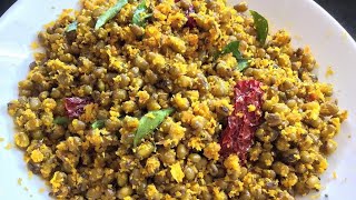 Easy Cherupayar Thoran Kerala Style  Pacha Payaru Thoran  Moong Dal Recipes  Cherupayar Recipes [upl. by Sinegold420]