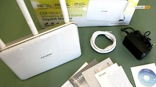 TPLINK AC1900 Wireless Dual Band Gigabit Router Archer C9  unboxing [upl. by Novick]