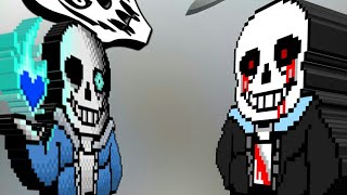 Sans vs Sans exe [upl. by Haceber]