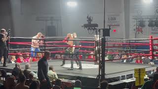 toughman contest fight 1 round 3 heavyweight 2023 [upl. by Kcinimod]