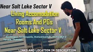 PGs And Rooms Near Salt Lake Sector V  Living Accommodation In Salt Lake Sector V Newtown Kolkata [upl. by Ecyoj]