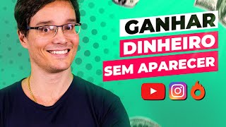 COMO GANHAR DINHEIRO NA INTERNET SEM APARECER [upl. by Enom]