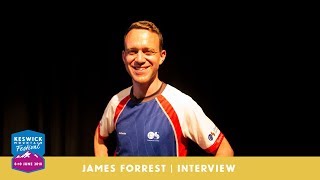 James Forrest  Interview  Keswick Mountain Festival [upl. by Divd]