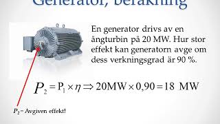 Energiteknik Modul 22 Verkningsgrad [upl. by Lotus]