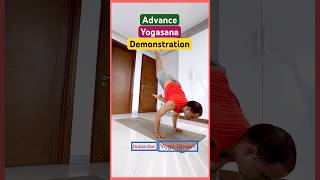 Advance Yoga SequenceHand Balance Yoga yoga yogapractice shorts ytshorts motivation sports [upl. by Dimphia]