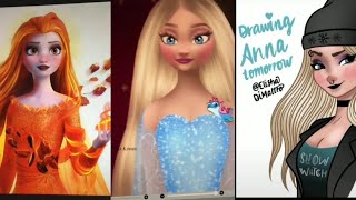 Disney Princess  Celebrities Glow up Tik Tok Compilation P1 [upl. by Rengia]