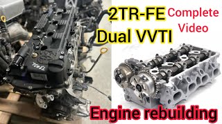 New 2TR 27L Dual VVTI Engine Rebuilding [upl. by Madriene]