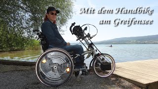 Mit dem RollstuhlStrickerHandbike um den Greifensee bei Uster ZH [upl. by Abbey]