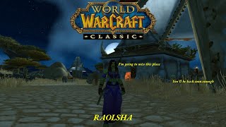 WORLD OF WARCRAFT CLASSIC ERA Raolsha Episode 20 So Long Barrens [upl. by Aisha]