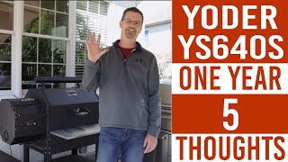 Yoder YS640s Pellet Grill Review  Thoughts and Tips [upl. by Onej]