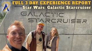 Star Wars Galactic Starcruiser – Full 3 Day Experience Shows Food Characters Room Tour amp Finale [upl. by Eniruam]