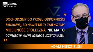 Adam Niedzielski akcja szczepienia dzieci spotkała się z zainteresowaniem rodziców [upl. by Eiralam]