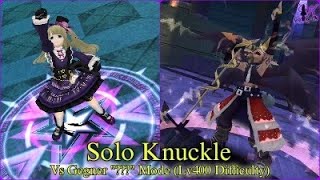 Toram Online  Solo Knuckle Vs Gegner Lv400 [upl. by Airla]