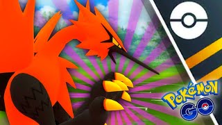 FINALLY USING GALARIAN ZAPDOS IN ULTRA GO BATTLE LEAGUE ITS SO GOOD  Pokemon GO [upl. by Zawde]