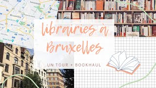 📚 librairies à Bruxelles  un tour  un mini bookhaul [upl. by Aneret]